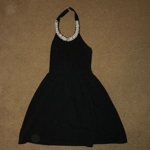 Charlotte Russe Black Halter Dress